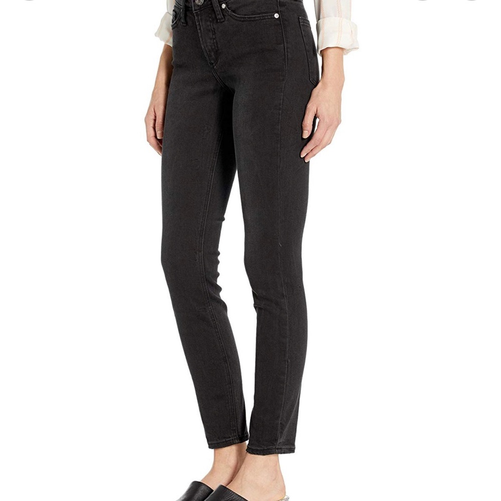 Silver “ Most Wanted” jean in black NWT